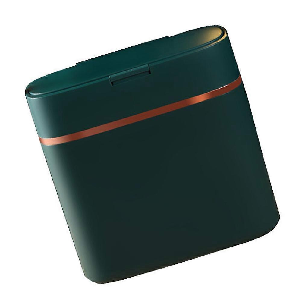 Press-Type Garbage Can Designed For Hotel Use Crafted From Plastic With Sleek Design And Convenient Size 1Pcs