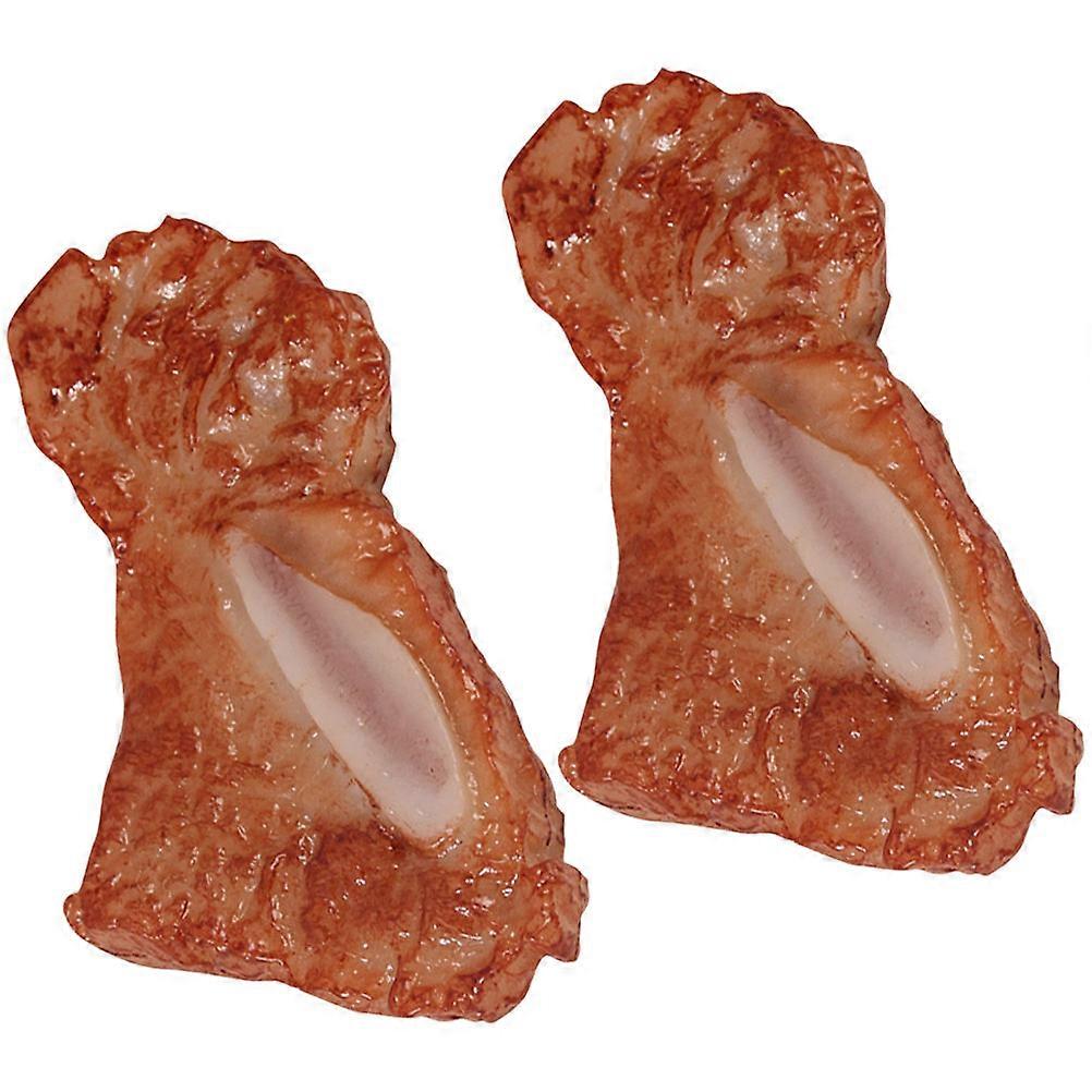 Funny Ribs Decoration Made of PVC Safe and Comfortable Perfect for Home Decor 2 Pcs