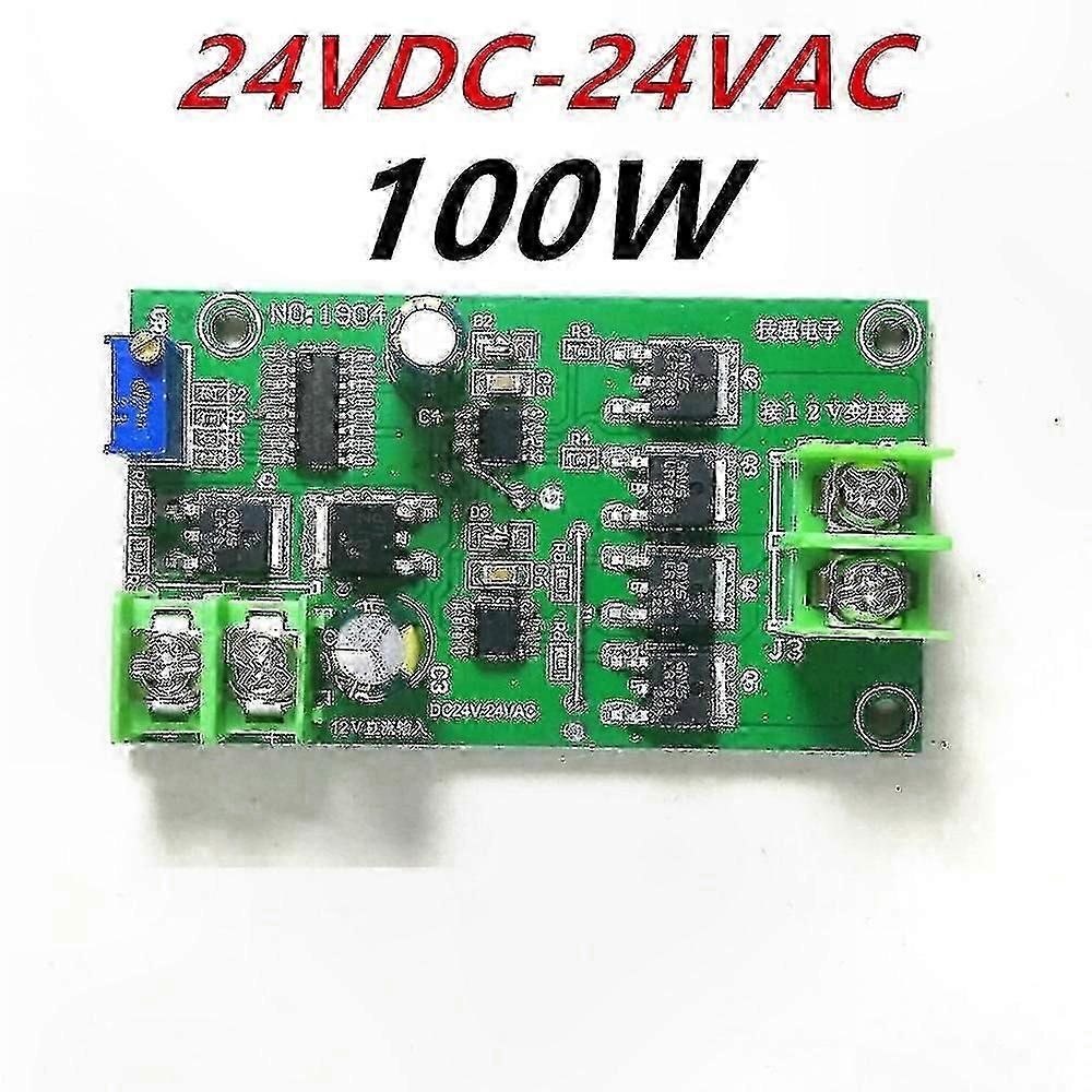 DC to AC Inverter Module 24VDC-24VAC 100W Power Converter for PTZ Motor Applications
