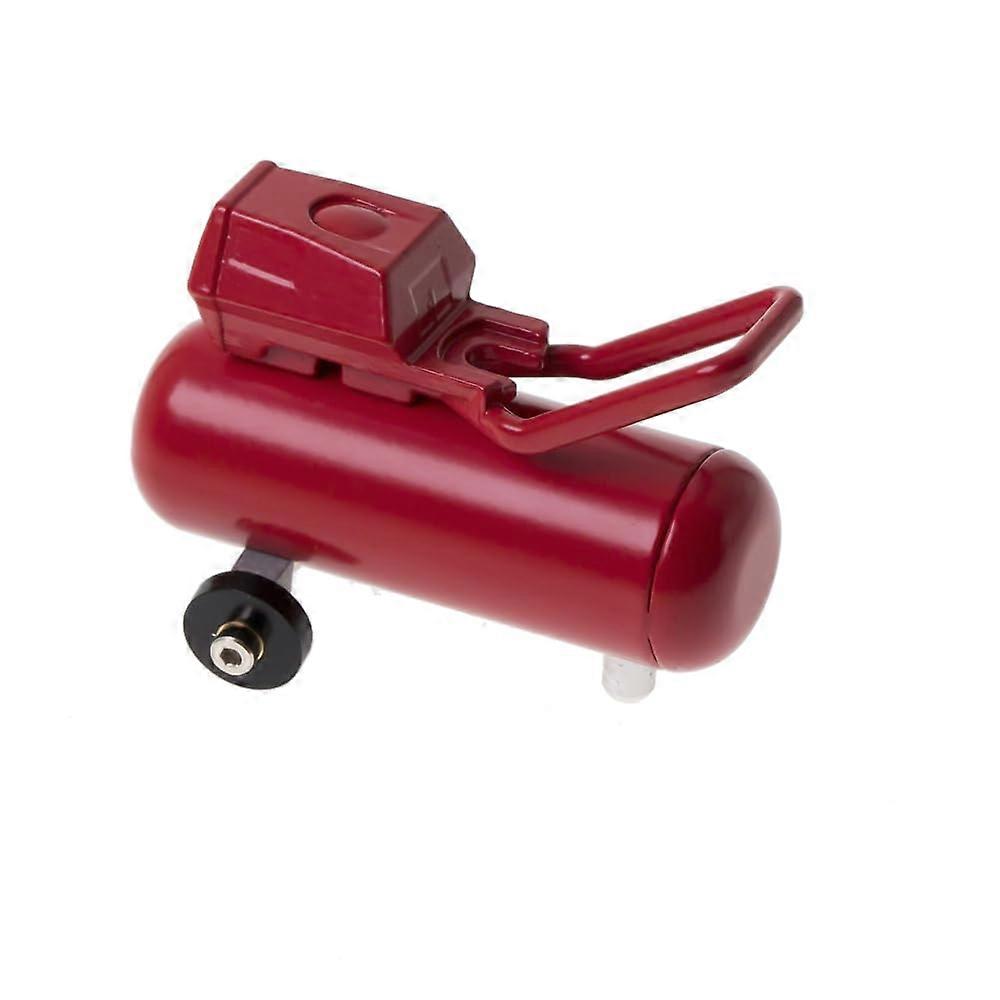 Simulated Mini Air Compressor Pump RC Car Decoration Part for 1/18 RC Car (Red)