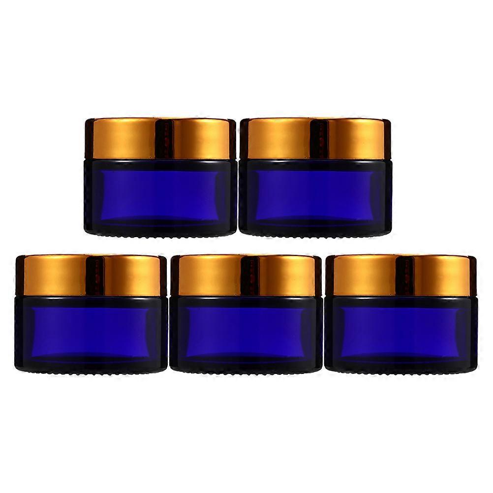 5pcs Multipurpose Refillable Cream Bottles Portable Cosmetics Sub Containers