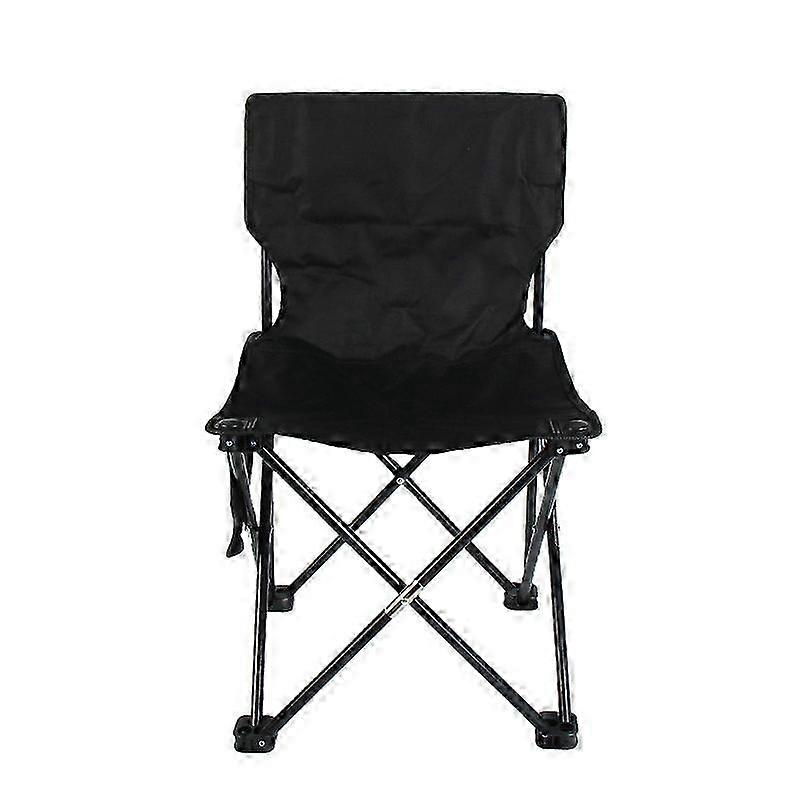 Versatile Folding Camping Chair for Outdoor Use - Black