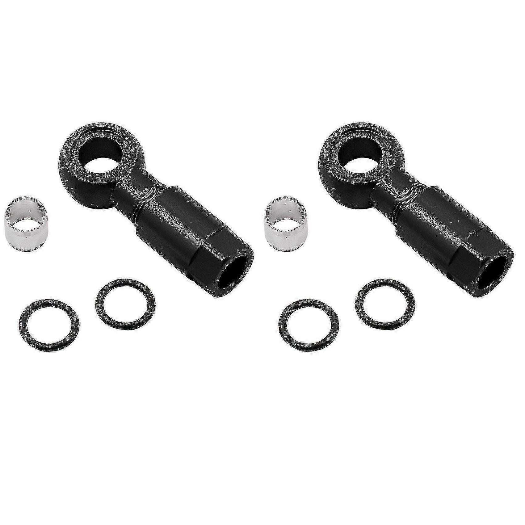 Ny Cykel Hydraulisk Skivbromsslang Med Nål Olivhuvud För Slx Xtr Cykeltillbehör i Svart Färg