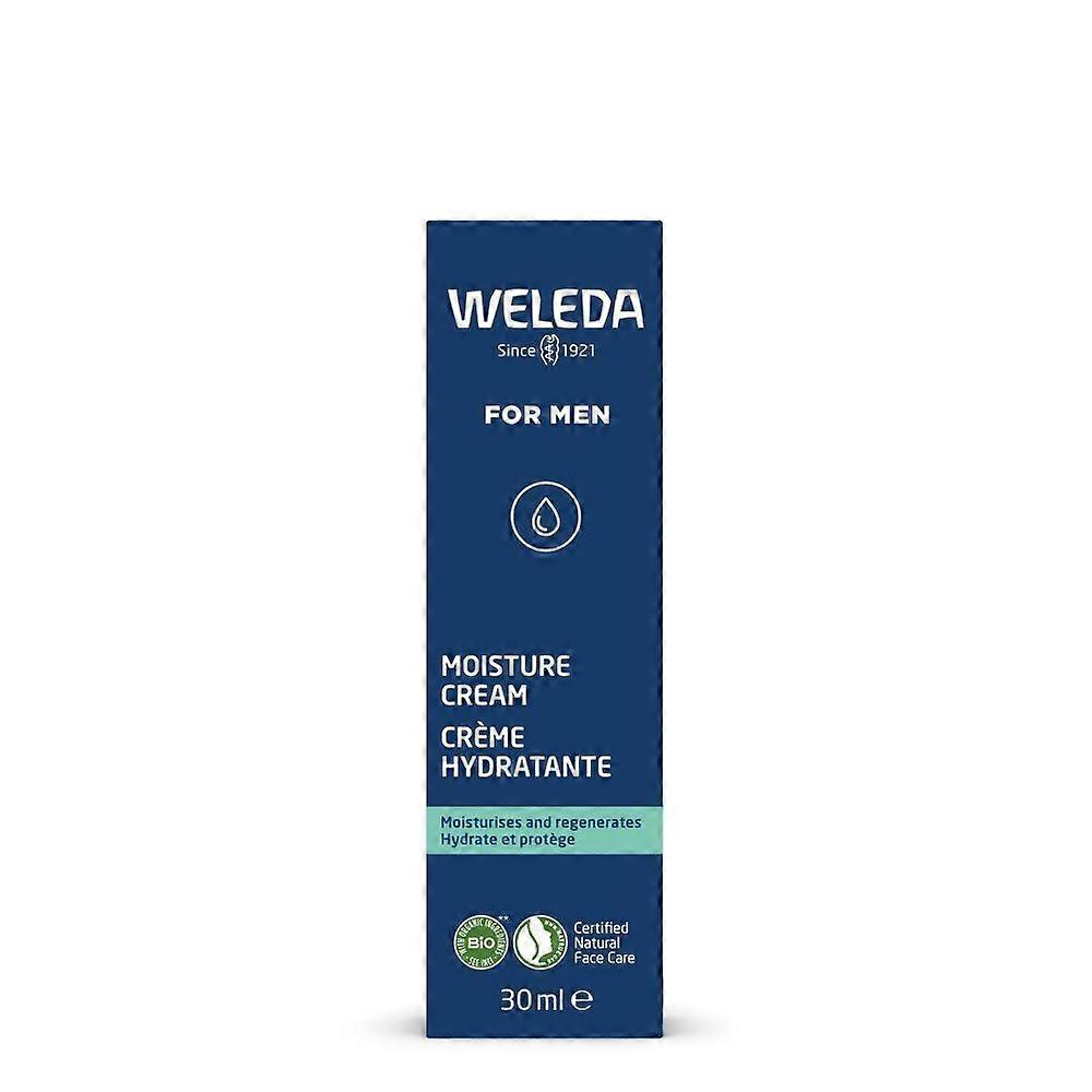Weleda Moisture Cream for Men 30ml - 3 Pack