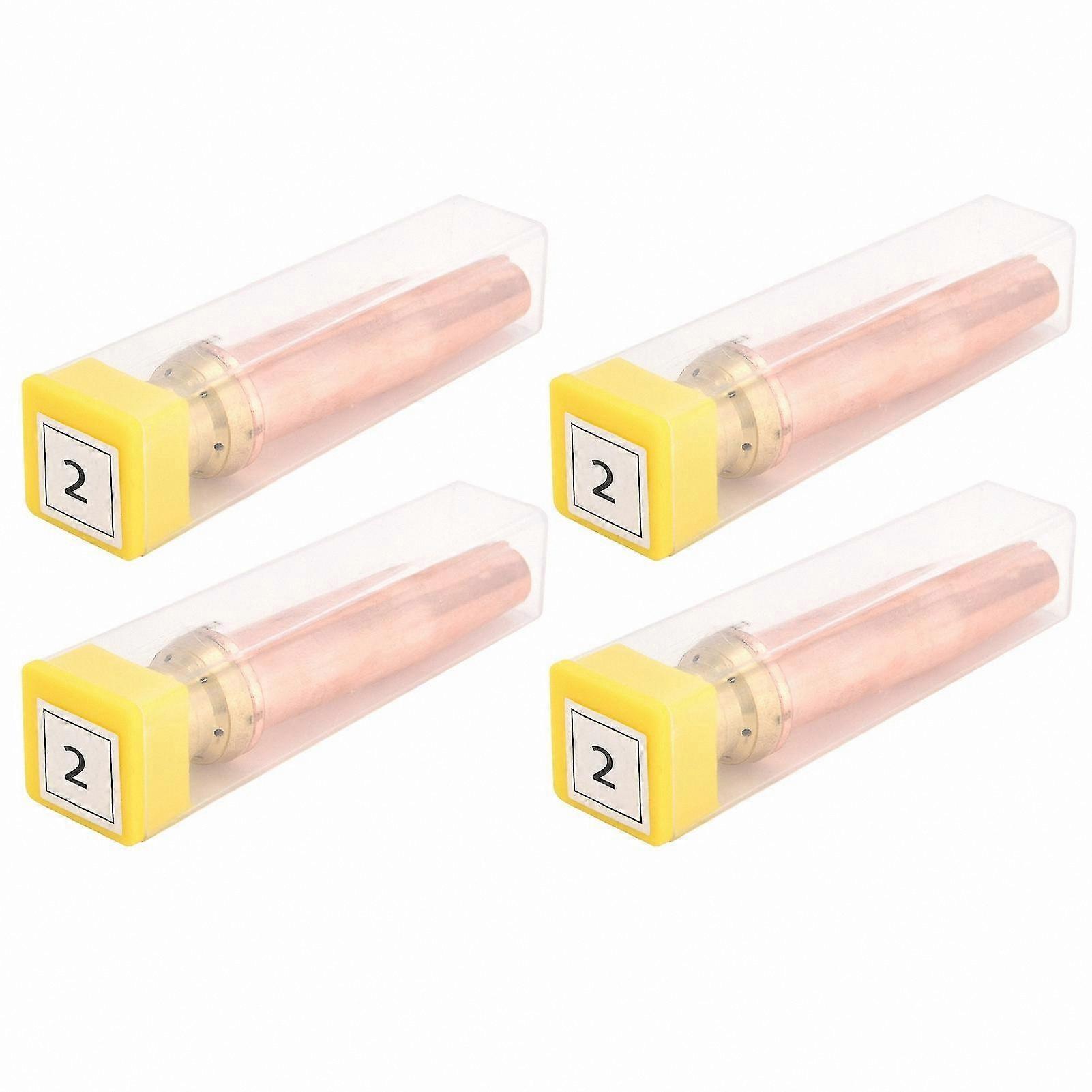4Pcs High-Temperature Resistant Cutting Nozzles for Fast Isobaric Performance, Size 2#