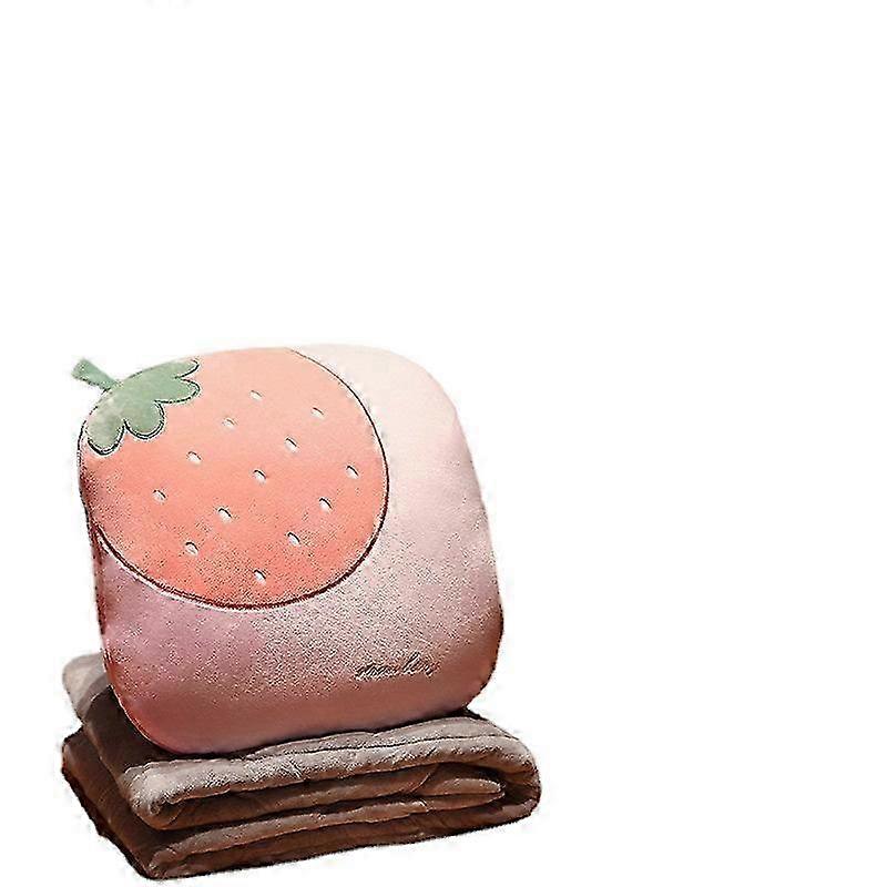 Thickened Cartoon Pillow Blanket Dual-use Air Conditioning Blanket ...