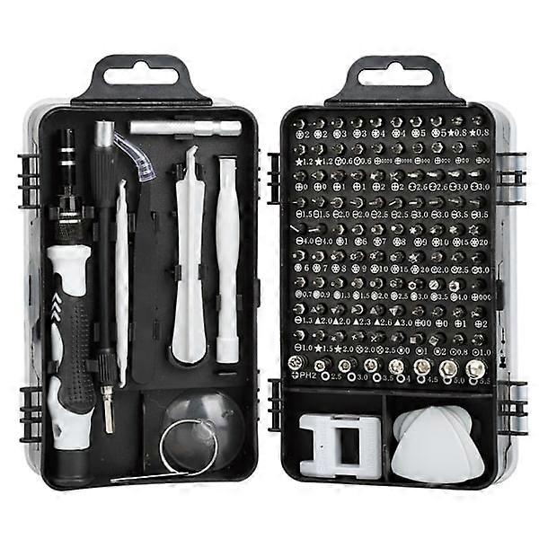 115 in 1 レッド精密ドライバーセット修理ツール電子担当者