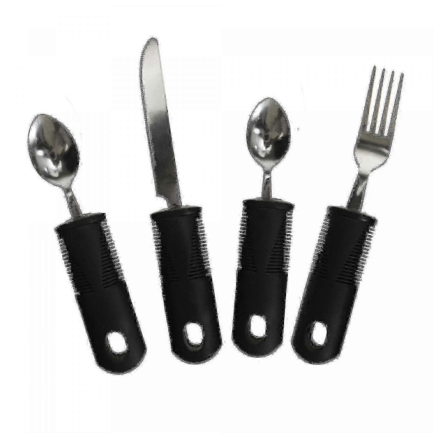 Ergonomic Cutlery - 4 Pieces