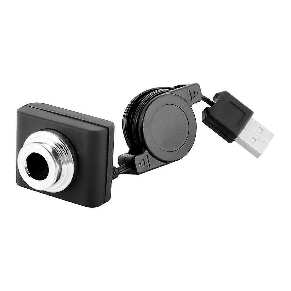 USB2.0 HD Webcam Web Camera High Definition Cam with Retractable Cable for Computer PC Laptop