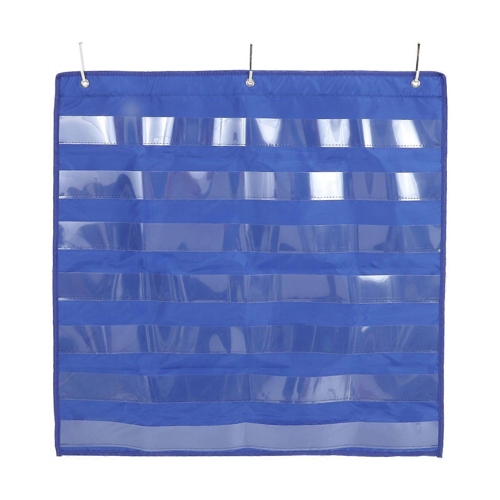 Standard Pocket Chart for Classroom for Daily Schedule and Word Cards Daily Schedule Pocket Chart Class Schedule Clear Pockets Chart for Door Back Han