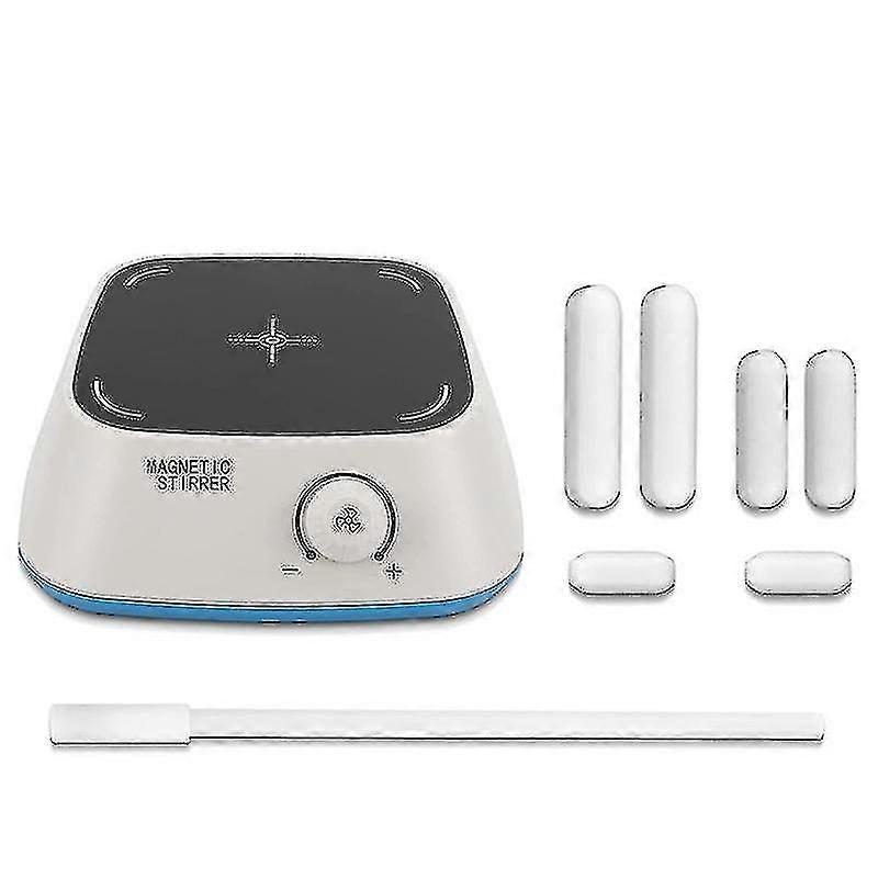 2025 4 Inch Magnetic Stirrer With 6pcs Stir Bar Set And Stir Bar Retriever, Suitable For Scientific Rese