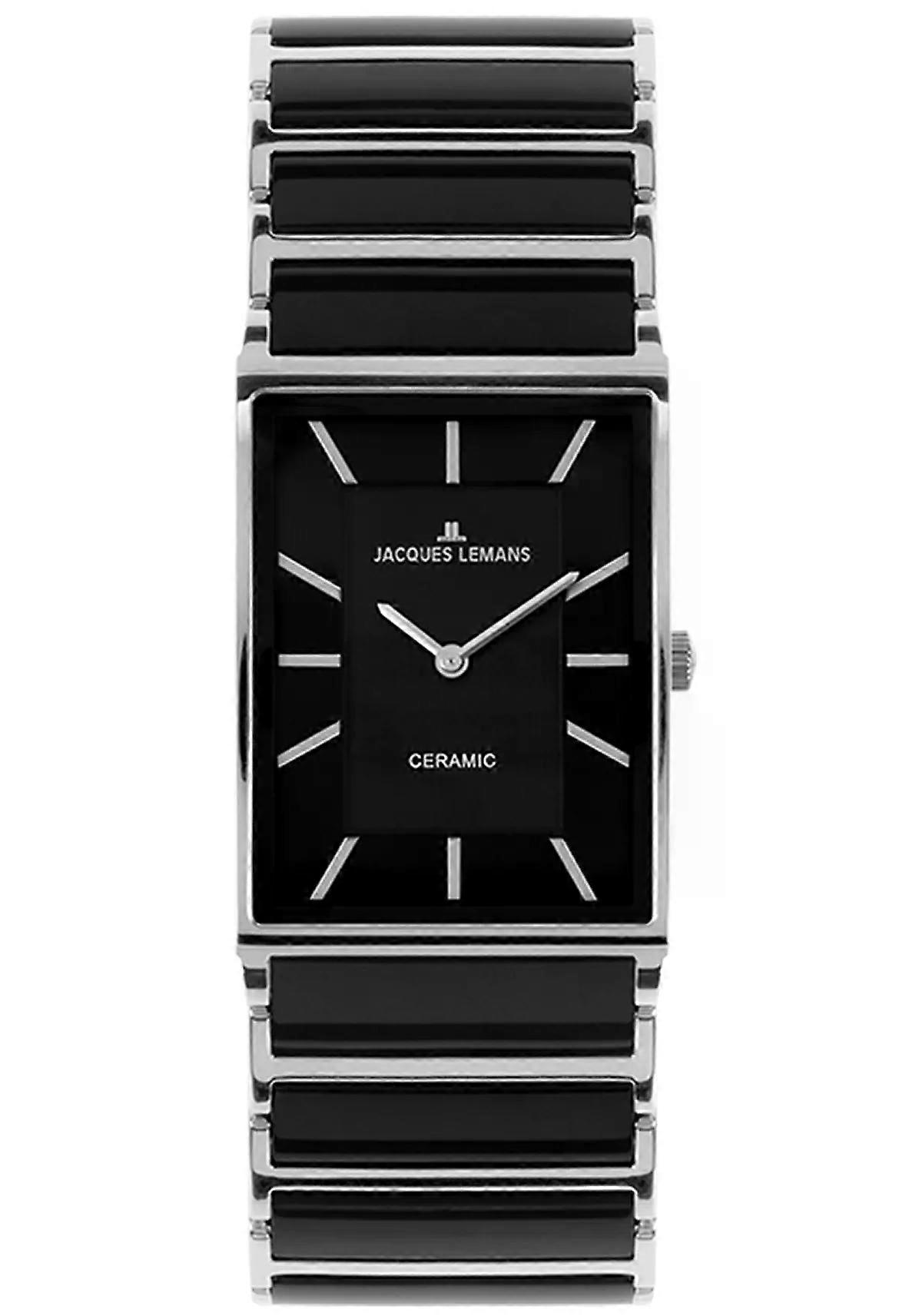 Jacques Lemans Damenuhr York HighTech Ceramika (1-1651A)