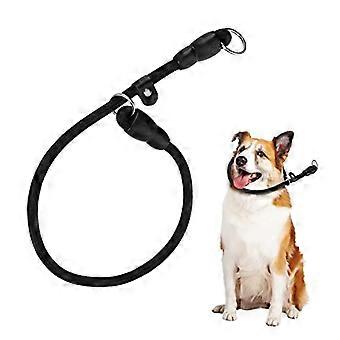 Veilige en duurzame, krasbestendige nylon hondenhalsband voor training en wandelen. Trainingslijn medium.