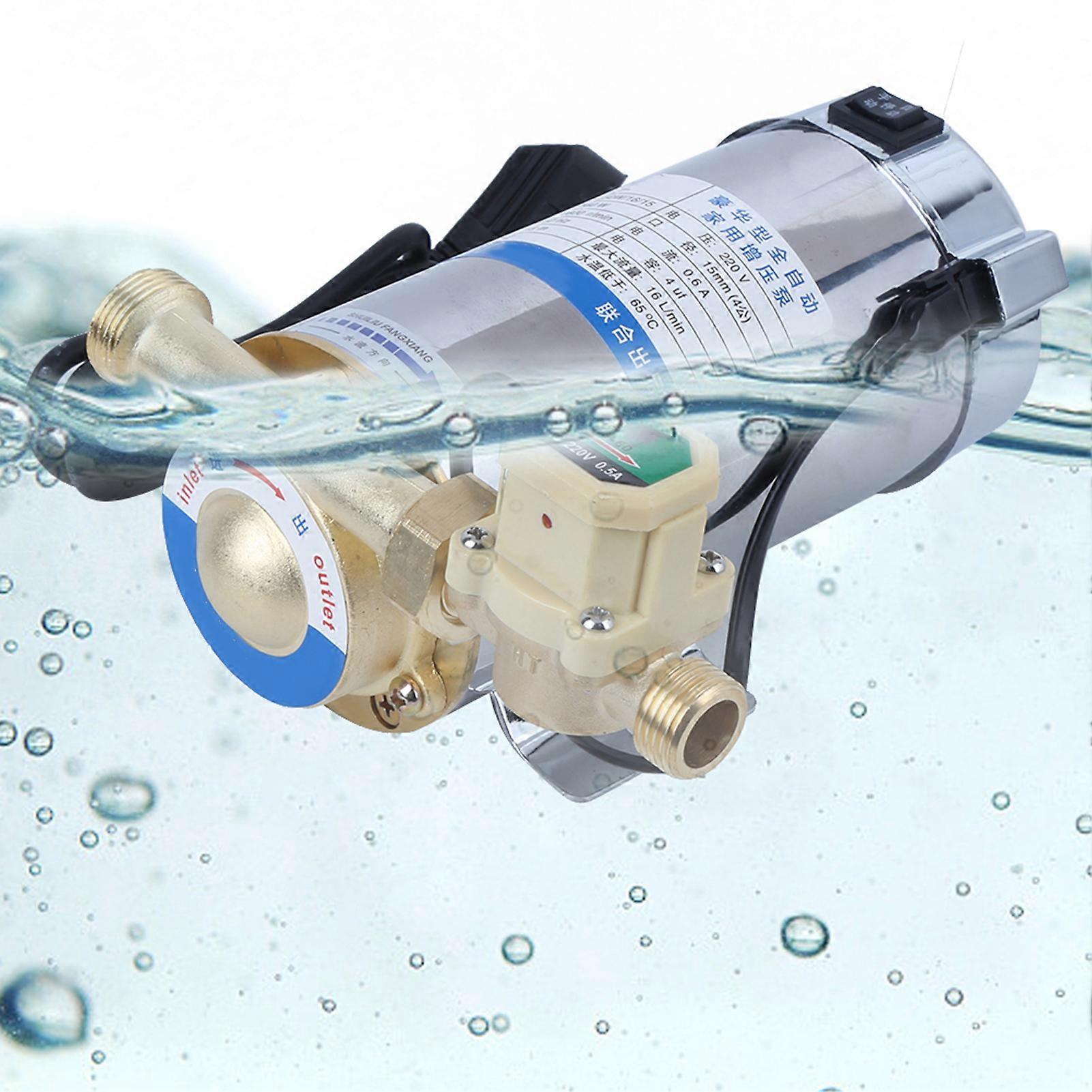 150W Automatic Booster Pump for Home Shower, 15mm Diameter