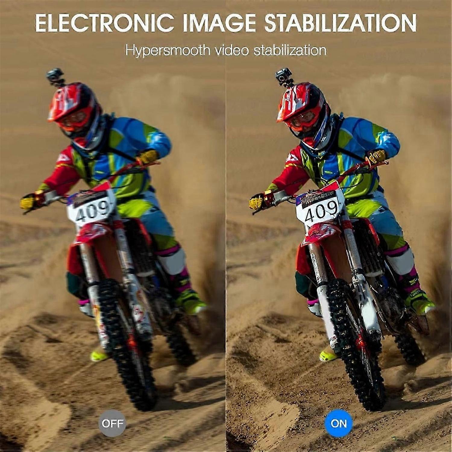 V10 5K Action Camera Electronic Image Stabilization 2 Inch Touch Screen Waterproof Video Camera Mot