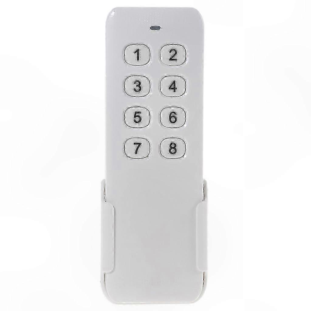 Wireless Remote Control Switch with 6/8 Buttons, EV1527 Learning Code Transmitter for Smart Devices