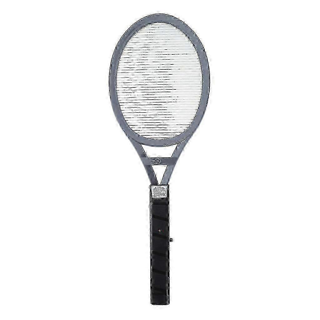 Electric fly swatter for home use, 1-layer mesh mosquito killer with traditional batteries