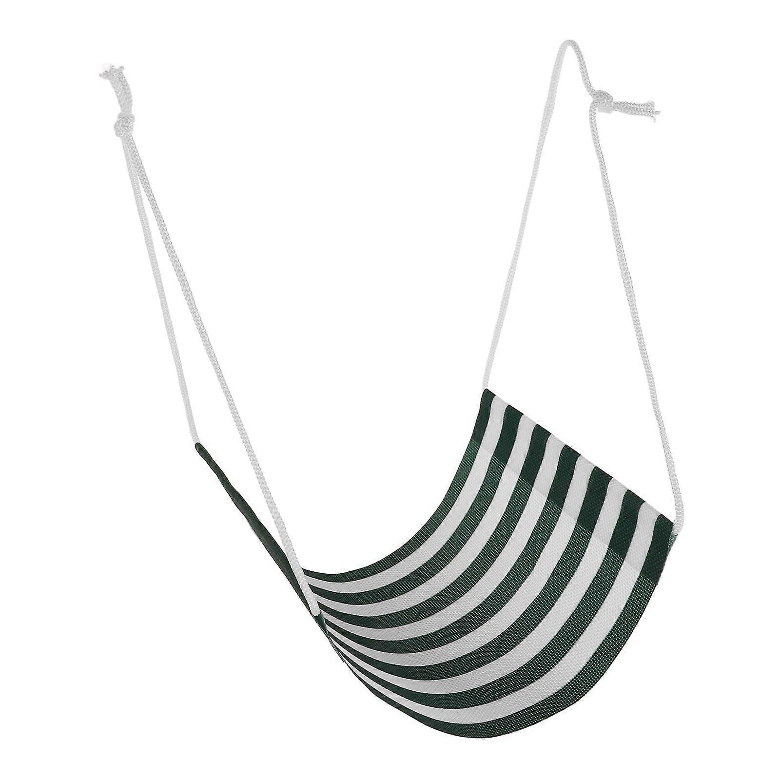 クリスマスドールハンモックミニチュア家具ドールハウスアクセサリーハンギングベッドデコレーションミニハウスハンモックモデルデコレーション