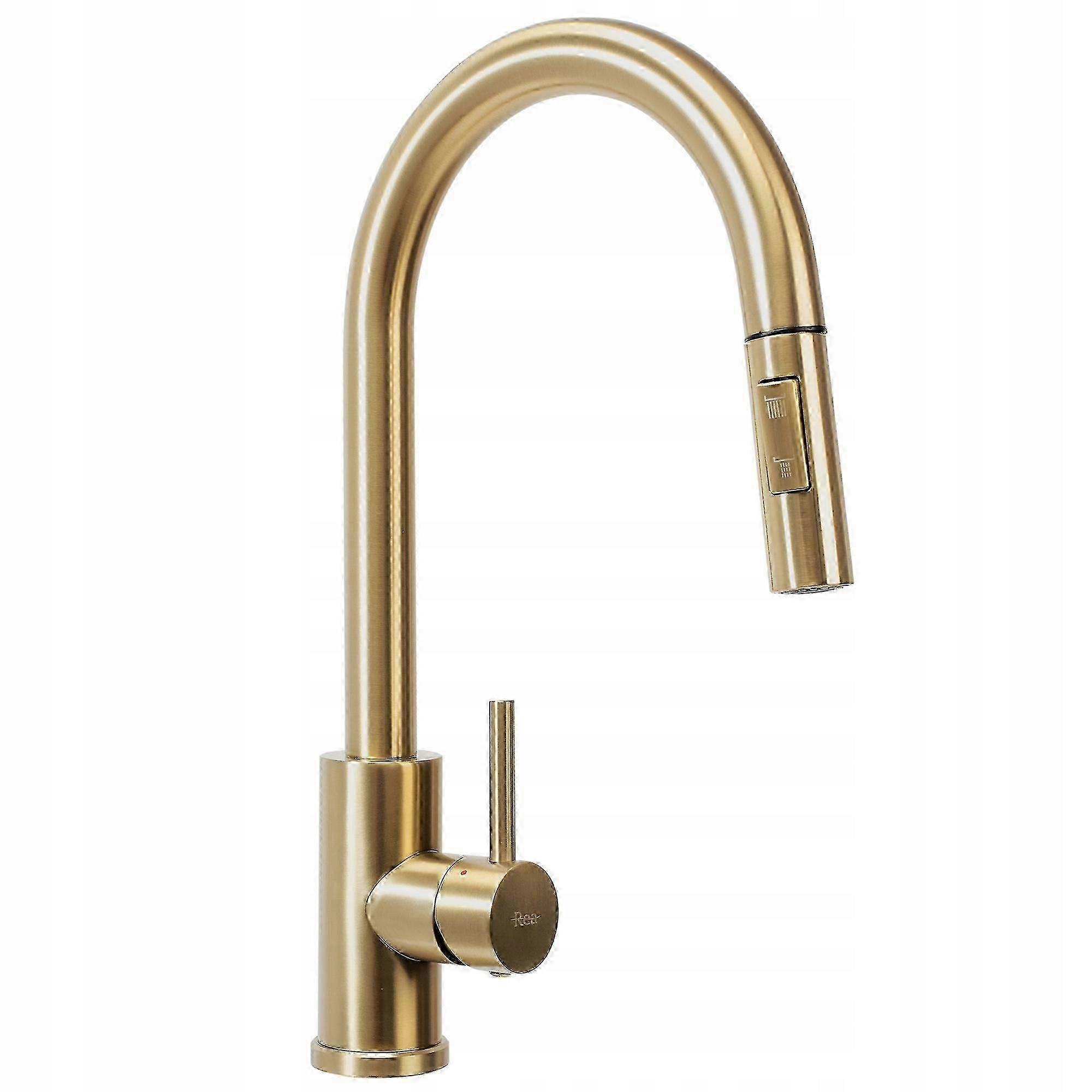 Standing Kitchen Faucet Rea Fresh Gold