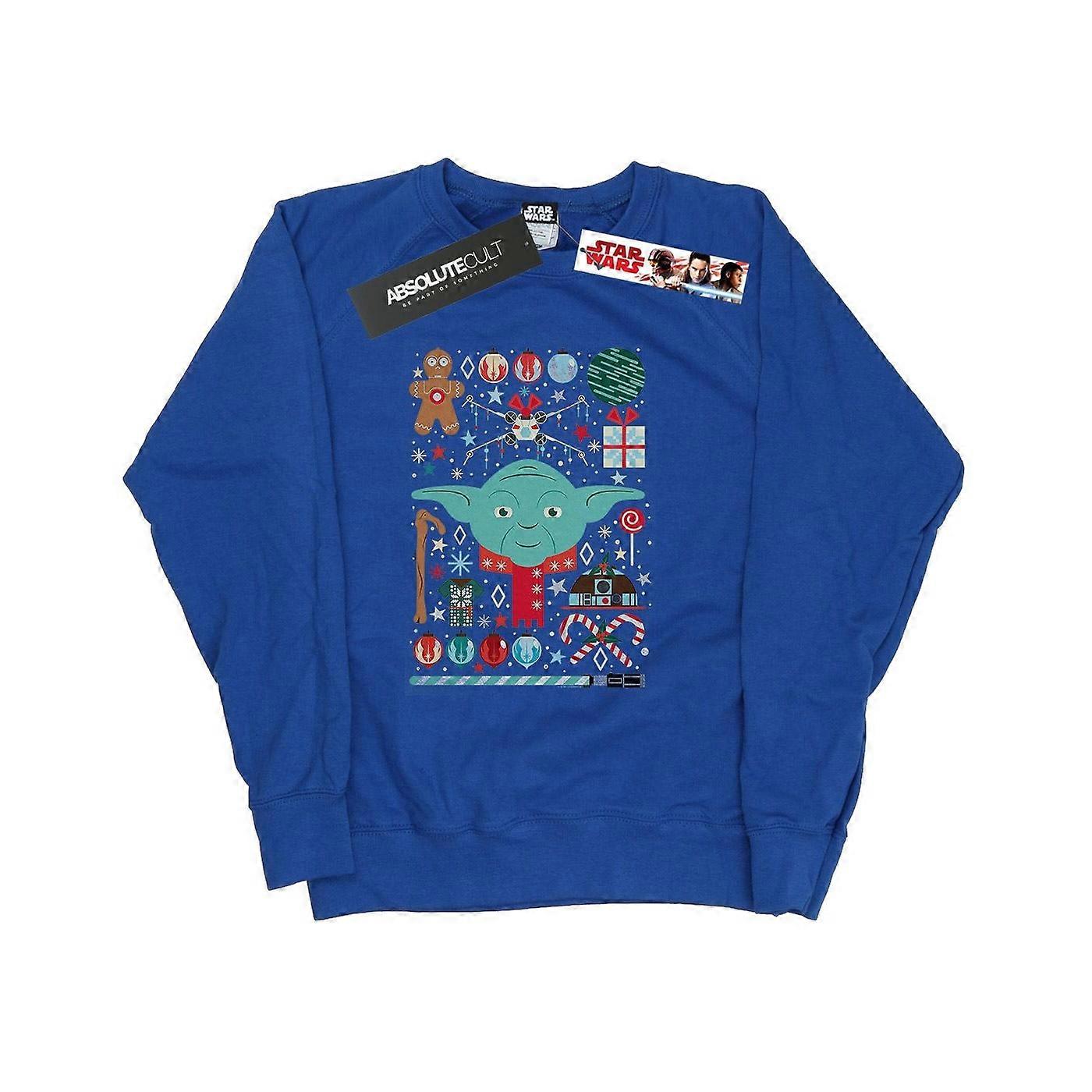 Star Wars Dames/Dames Yoda Kerst Sweatshirt