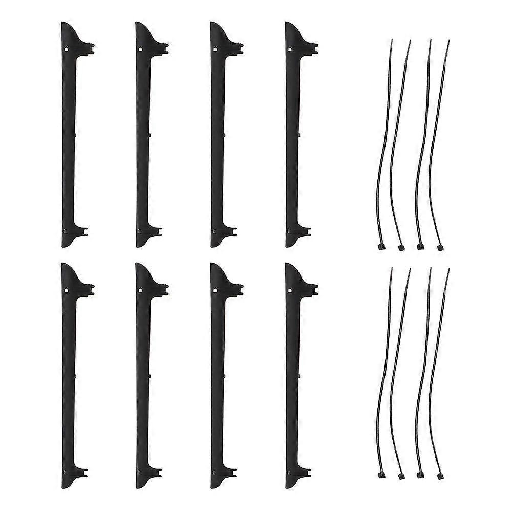 8pcs Mountain Bicycles Protector Sticker Bike Frame Protective Sticker Chain Decal