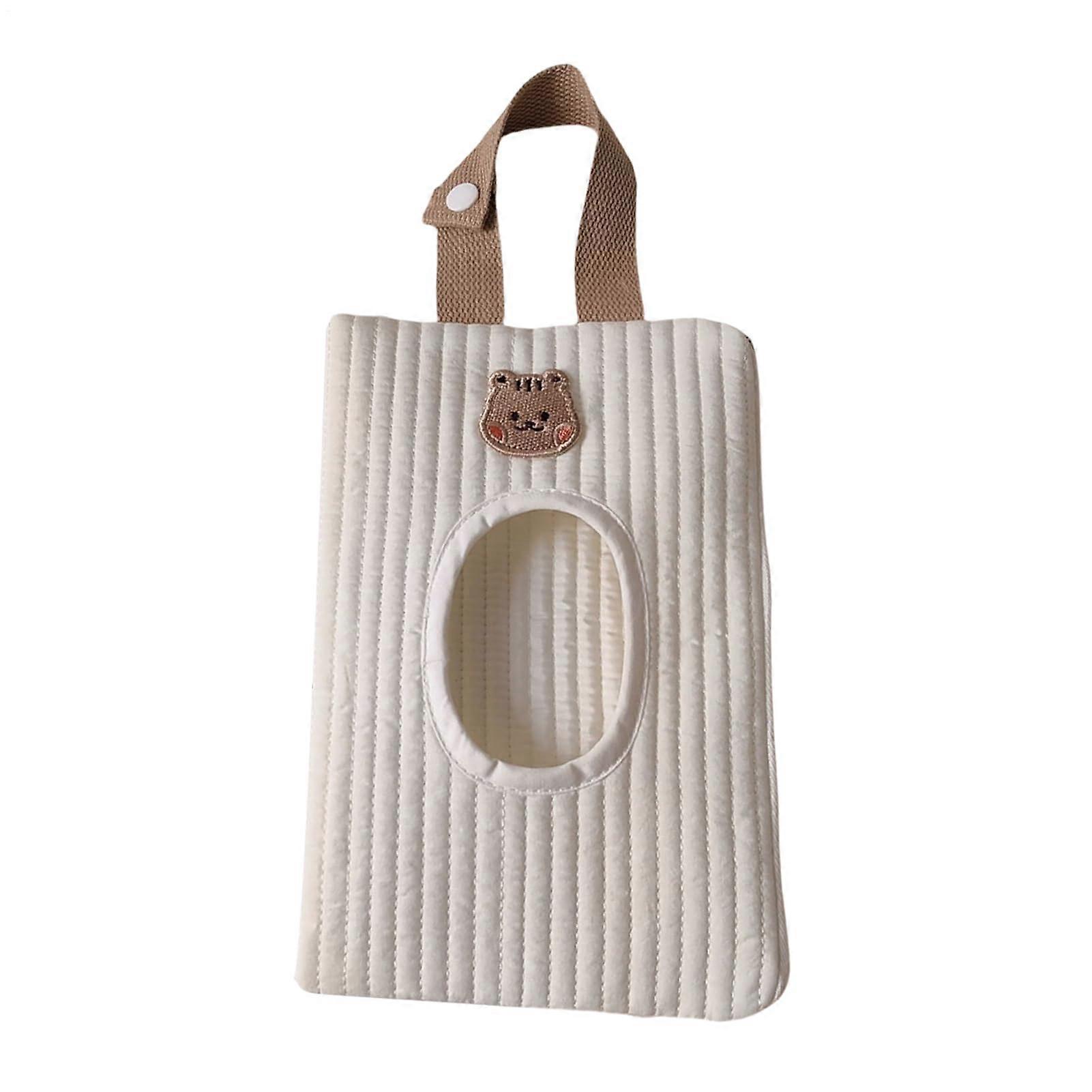 Baby Wet Wipes Bag Wipe Pouch Dispenser Portable Refillable Travel Dispenser PullOut Tissue Storage Soft Pouch 1 Count