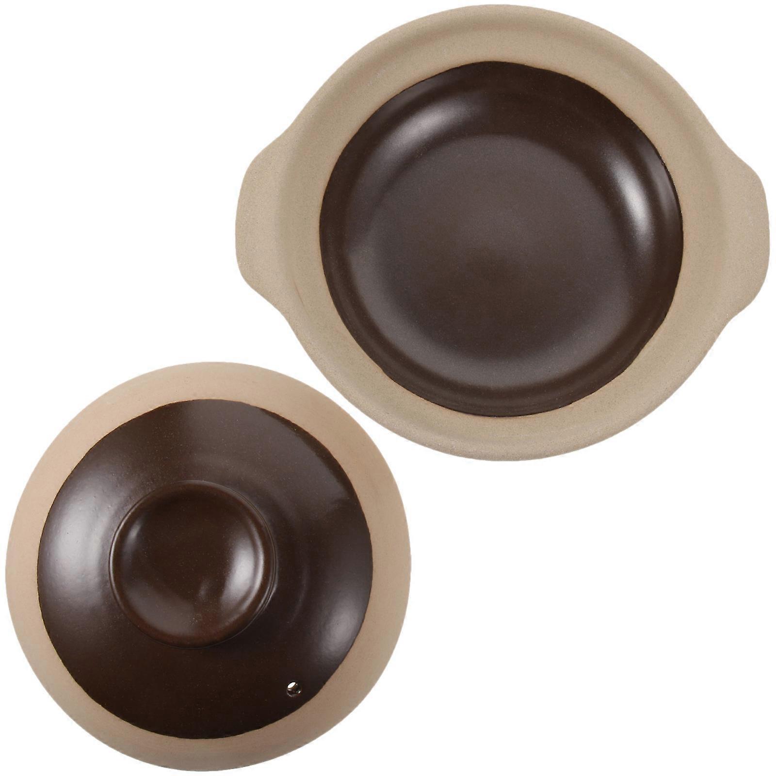 Rice Ceramic Cooking Pot for Kitchen Use 1Pcs Household Stove Casserole
