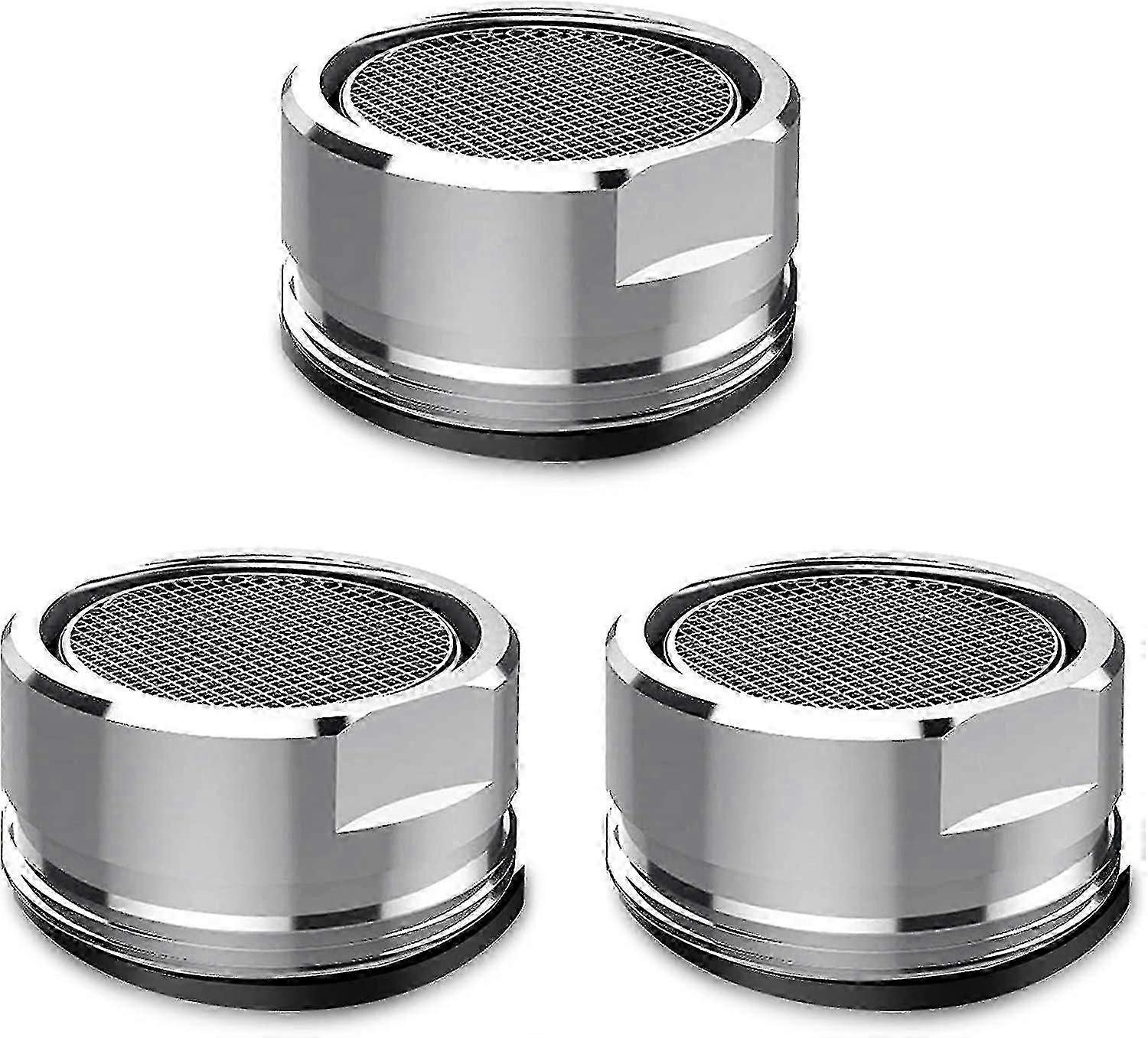 3 Pack M24 Faucet Aerator Tap 24mm Replacement Part, Brass Male Spout Threaded Aerator -ZHENV