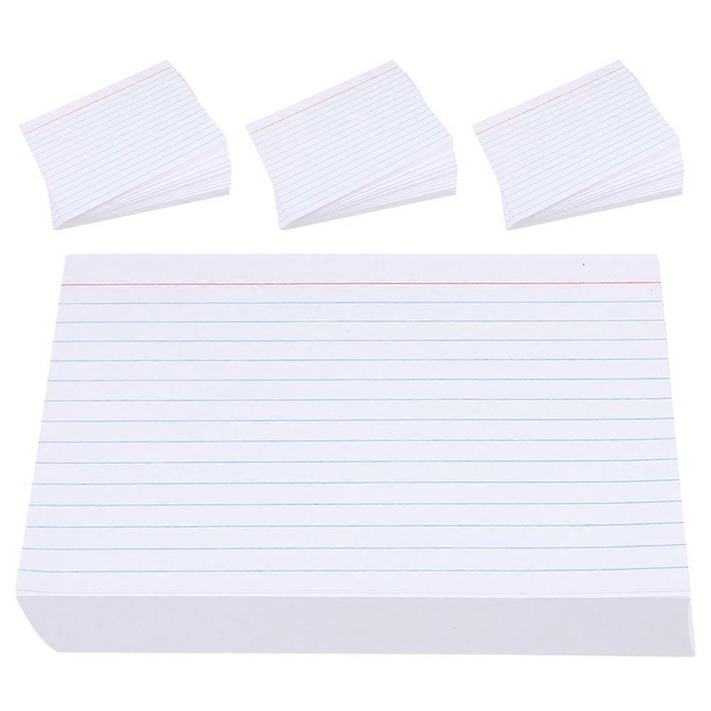 Note Cards Lined Index Cards for Note Writing Use 600Pcs White Paper