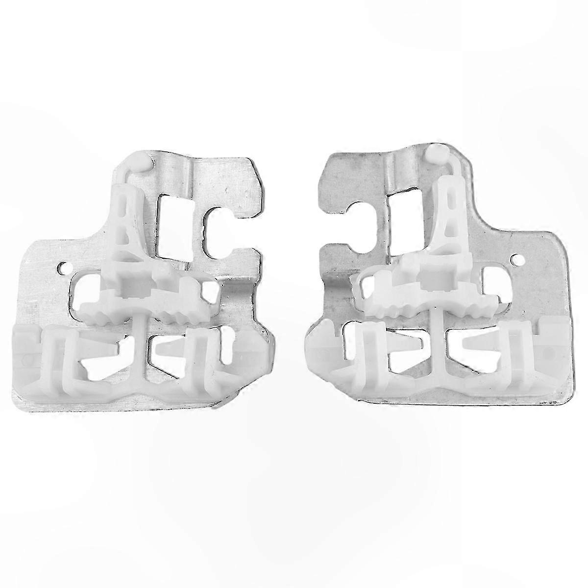 WINDOW CLIPS for  X5 E53 2000-2015, Front Left Window Regulator Repair Clips with Metal Slider