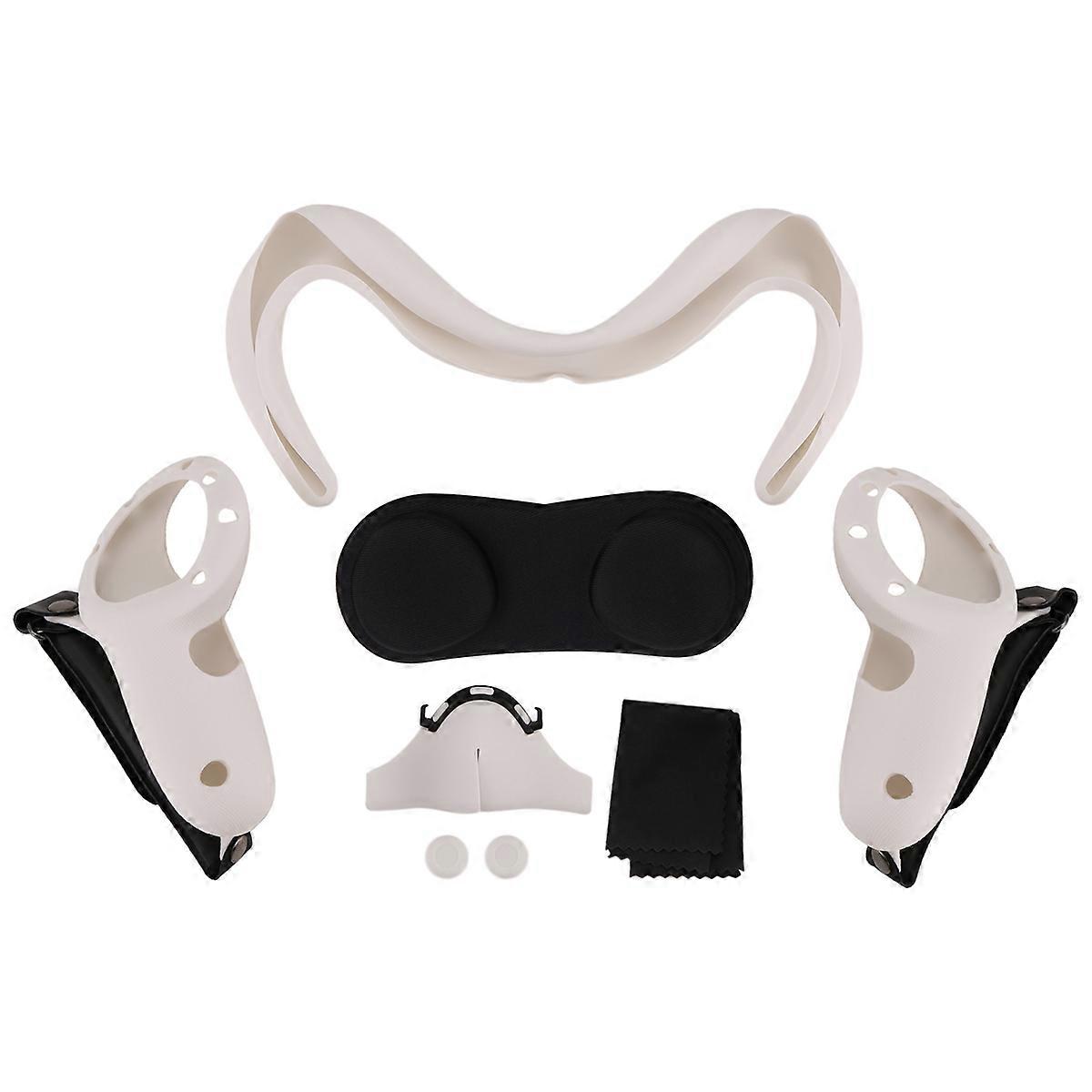 For 3 Controller Covers Lens Cap Light-Blocking, White