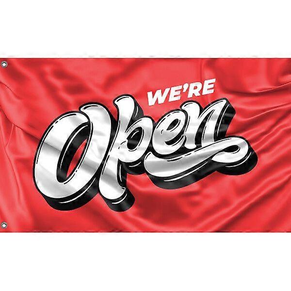 We're Open Red Flag FG1275