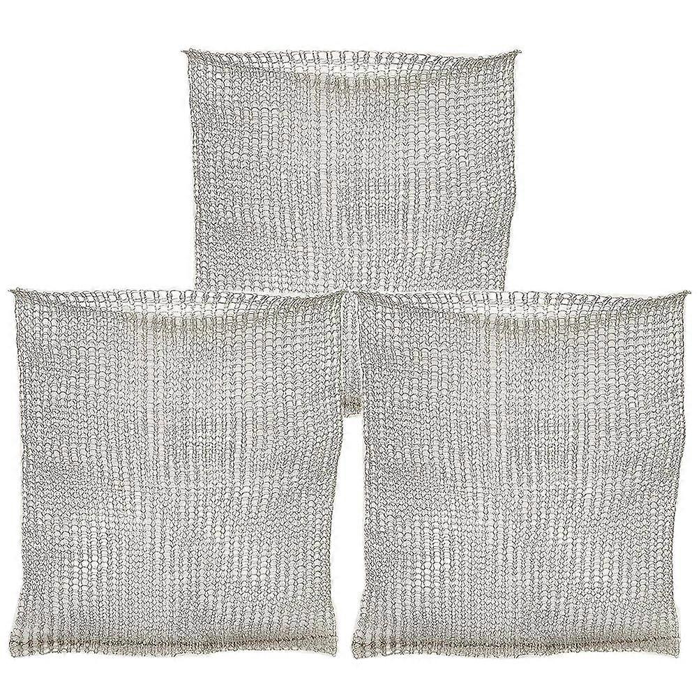 3pcs Stainless Steel Plant Root Guard Baskets Outdoor Root Protective Mesh Baskets