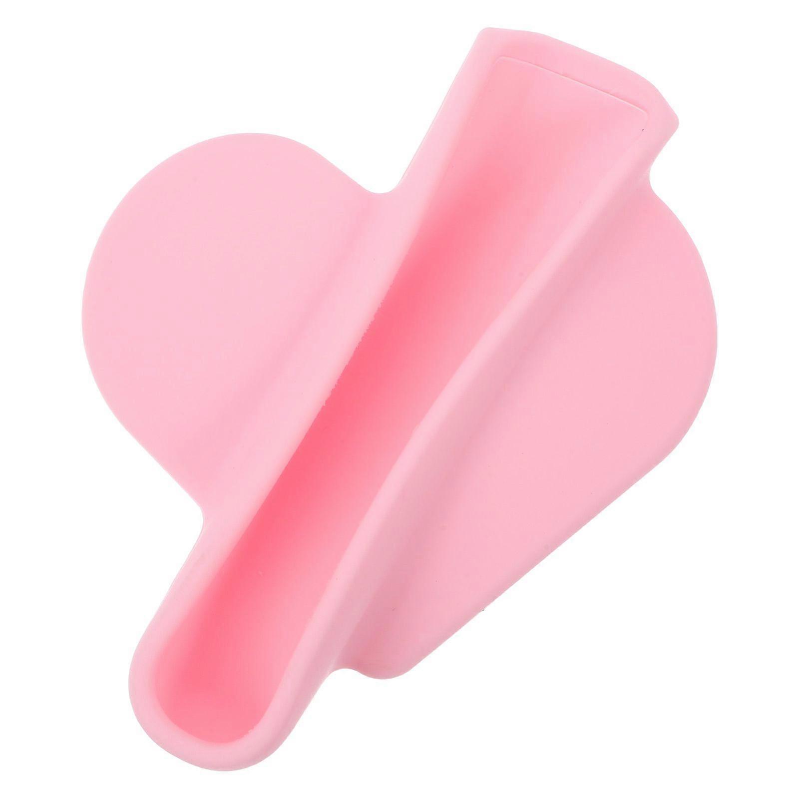Portable Silicone Lipstick Phone Holder: Adhesive Heart Shape Phone Case Stand Cellphone Accessory For Lip Gloss And Lip Balm