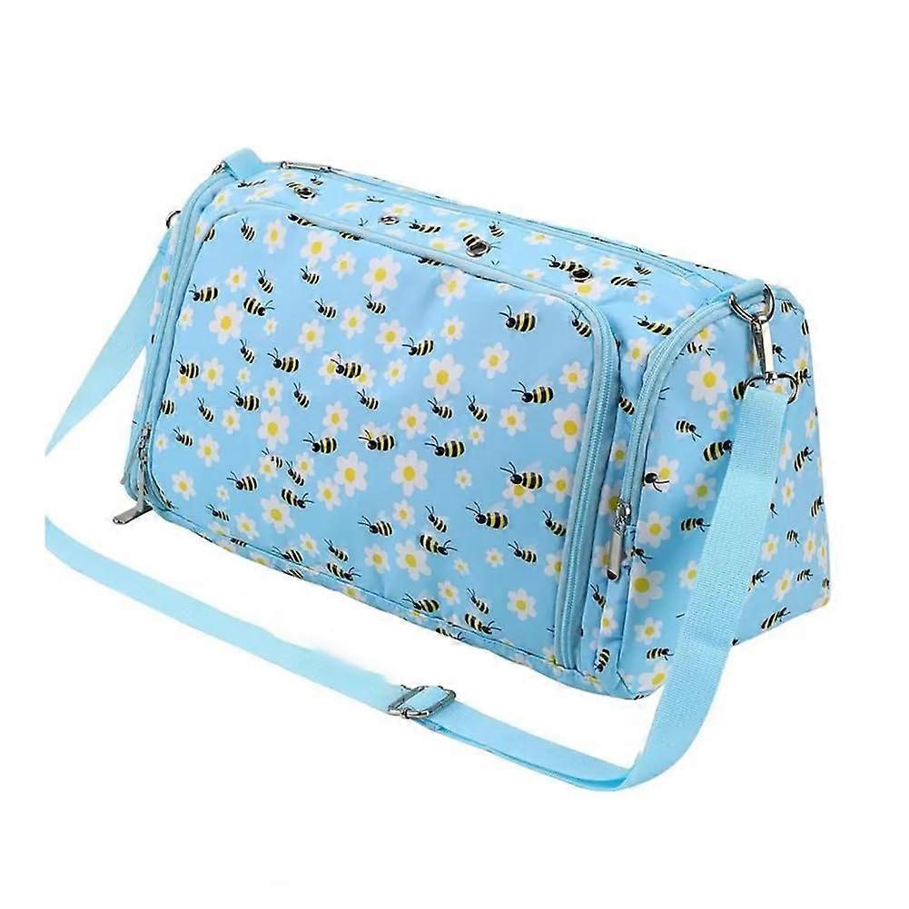 Yarn Bags for Crocheting Crochet Project Bag Portable Yarn Tote Knitting Organizer Multipurpose Yarn Bag