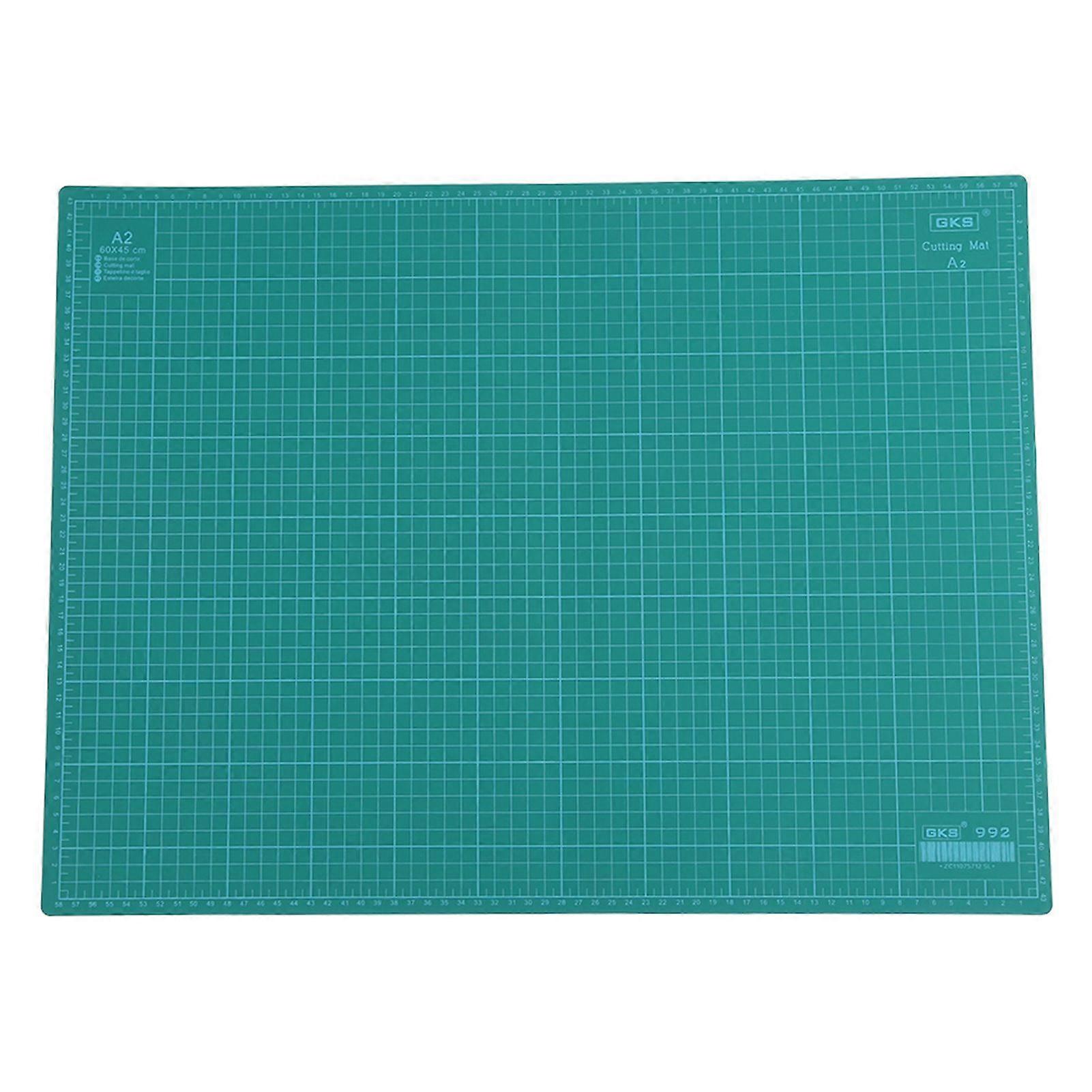A2 Durable 5 Ply PVC Cutting Mat Cut Pad Board Self Healing Handmade DIY Carving Tool Green