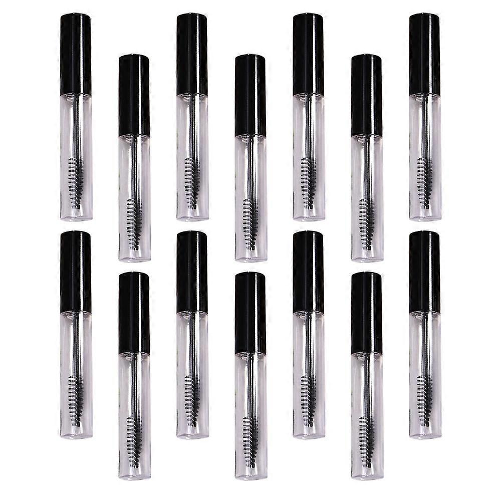 Portable Mascara Tubes Diy Container Travel Black Abs Storage 1 Set