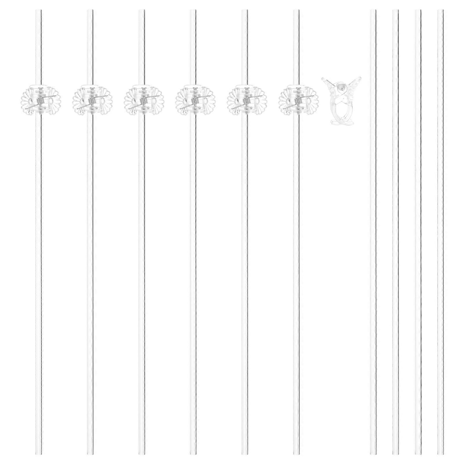 Garden Support Stake Single Stem Support for 3Sets Acrylic Plants