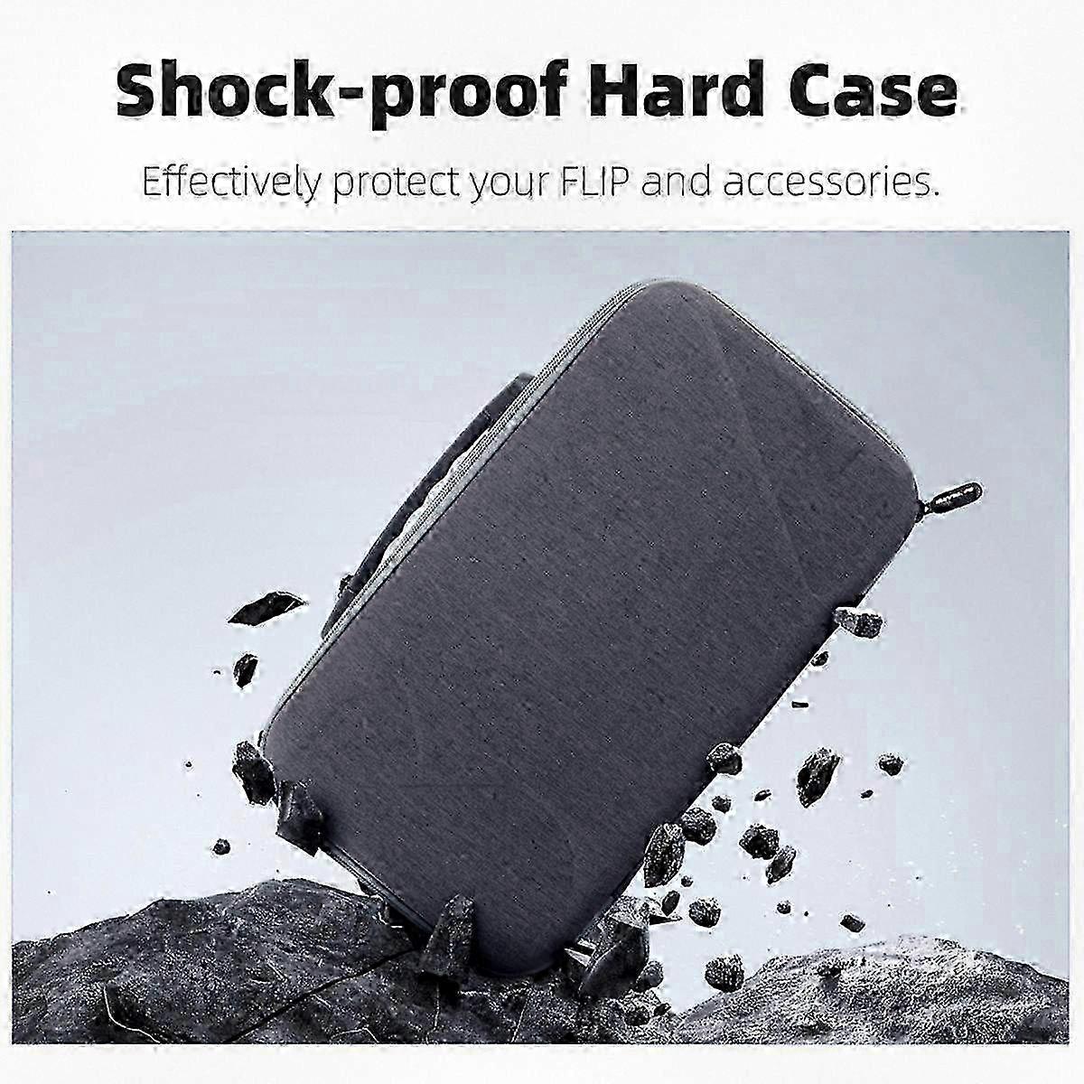 2025 Storage Bag for RC Remote Controller with Triple Battery Compartment, Portable Carrying Case for RC-N3/RC Models