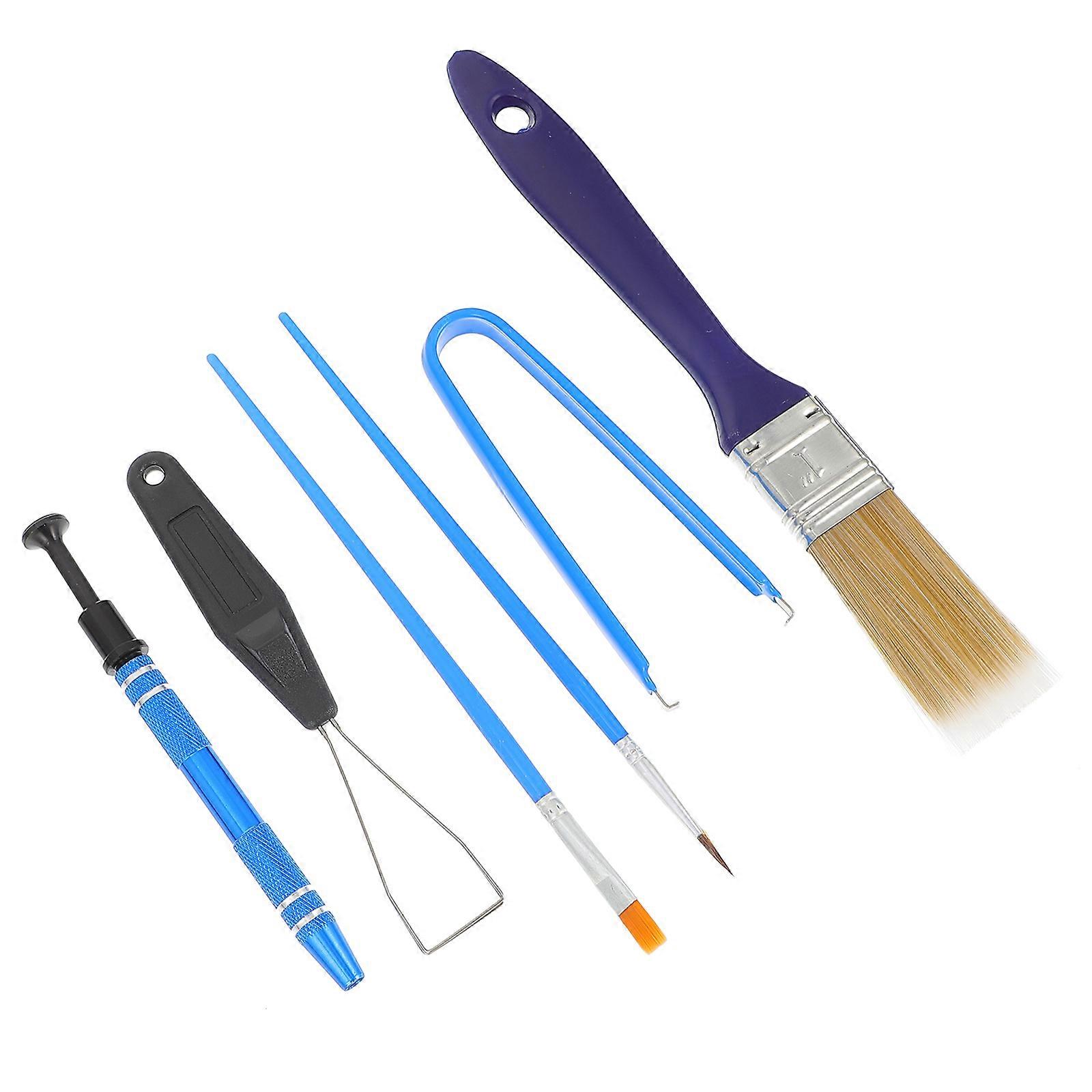 Keyboard Key Cap Puller Cleaning Brush Set for Mechanical Keyboard 2Sets