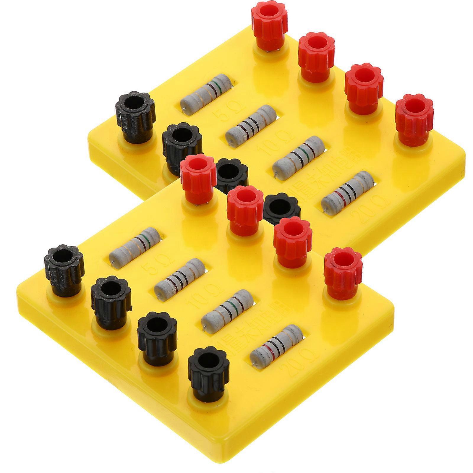 Physics Experiment Fixed Value Resistor For Junior Students Safe Use 4 Pcs