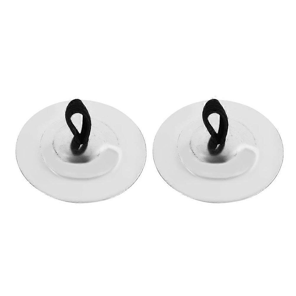 Musical Instrument 4 Pcs Finger Cymbals For Children Designed For Performance And Music Class Featuring Durable Copper Material