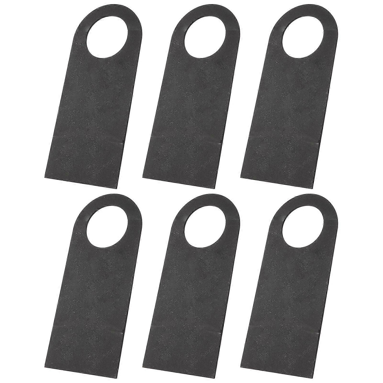 Doorknob Sign 12 Pcs Door Decoration For Home Use Office Use Party Decoration Window Display Rectangular Black