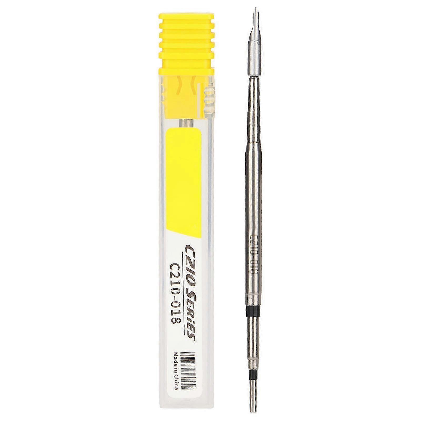 Soldering Iron Tips, C210-018 Knife Tip for T210 T26 Soldering Station Handle Welding Consumables Tool