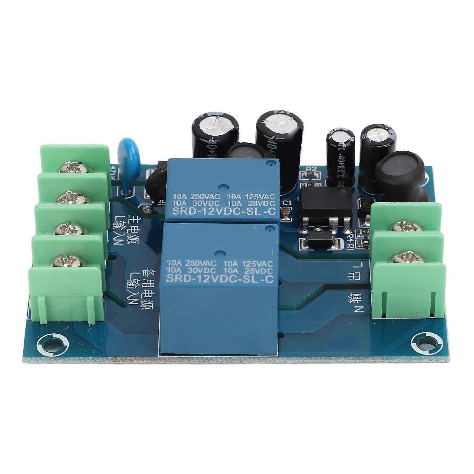 Automatic Power Switching Module 220V 10A 2 Channels 2 Input 1 Output Dual Power Supply Switch Module