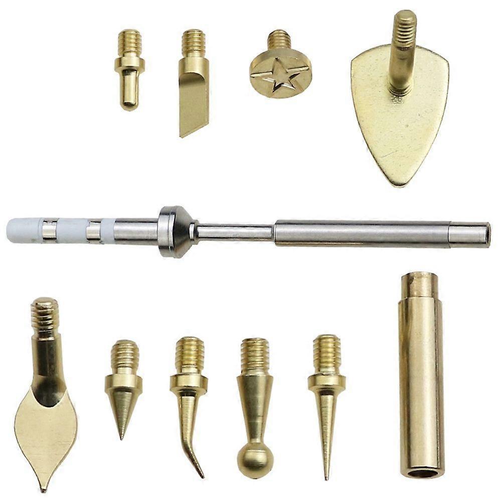 Heat Insert Nut Iron Tip Set ,Pressure Head Kit for TS100 Soldering Iron 3D Implanted   Melt Nut