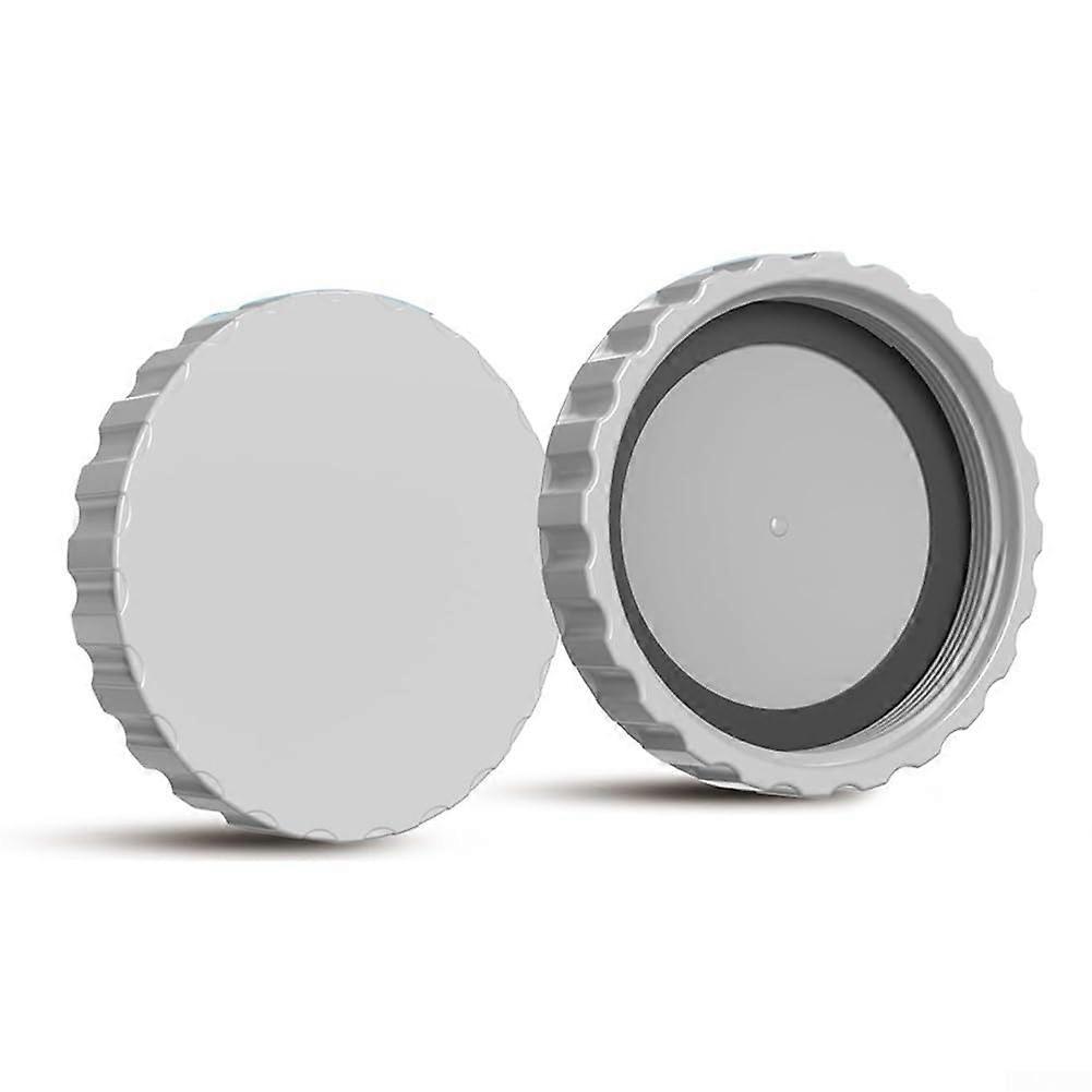 Ground Swimming Pool Inlet Replacement Parts Kit Seal Set Grey 2 Piece for Intex