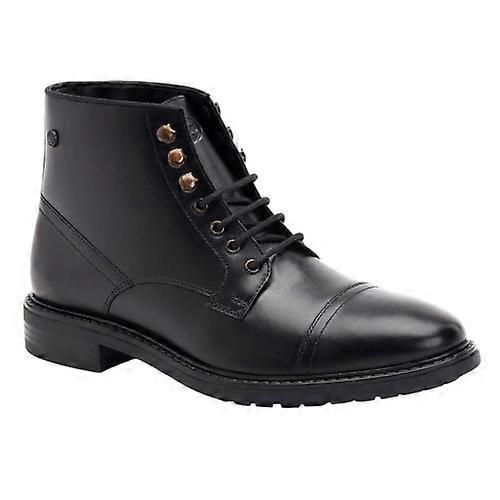 Base London Mens Duke Leather Ankle Boots