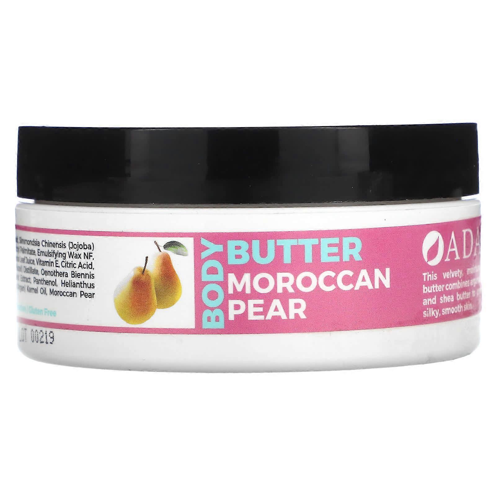 Adama, Body Butter with Argan Oil, Moroccan Pear, 4 oz (118 g)