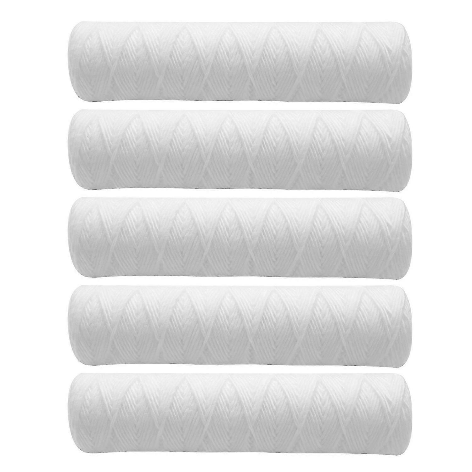 10 Micron 10 Polegadas x 2.5 Polegadas String Wound Sediment Water Filter Cartridge Whole House Sediment Filtr